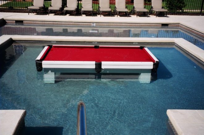 Table de billard pour piscine - 2