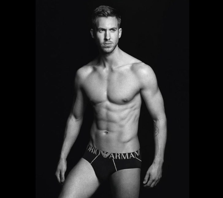 Calvin Harris pour Emporio Armani.