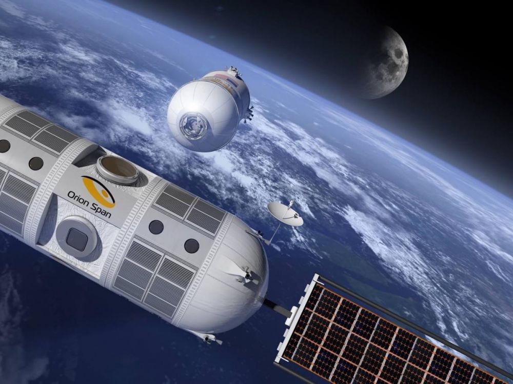 Hôtel de luxe dans l’espace en 2022