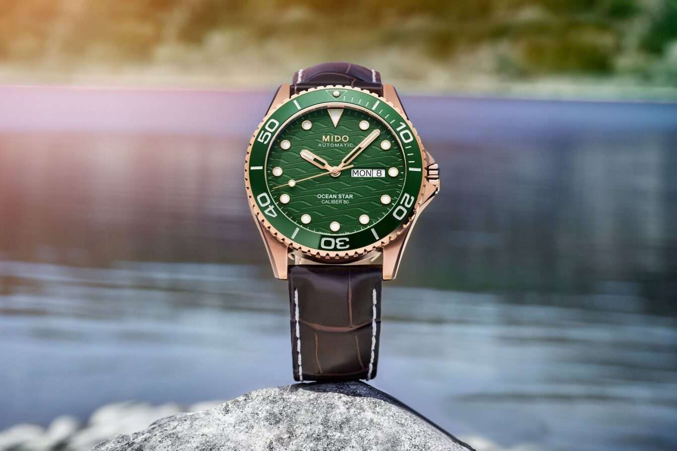 Image d'illustration. Mido ocean star 200c rose gold p