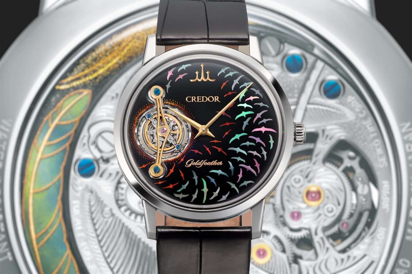 Image d'illustration. The Credor Goldfeather Tourbillon GBCF999