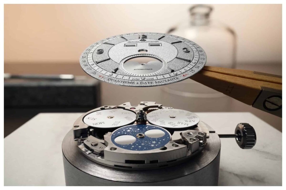 Cadran de la jaeger lecoultre master control calendar 2