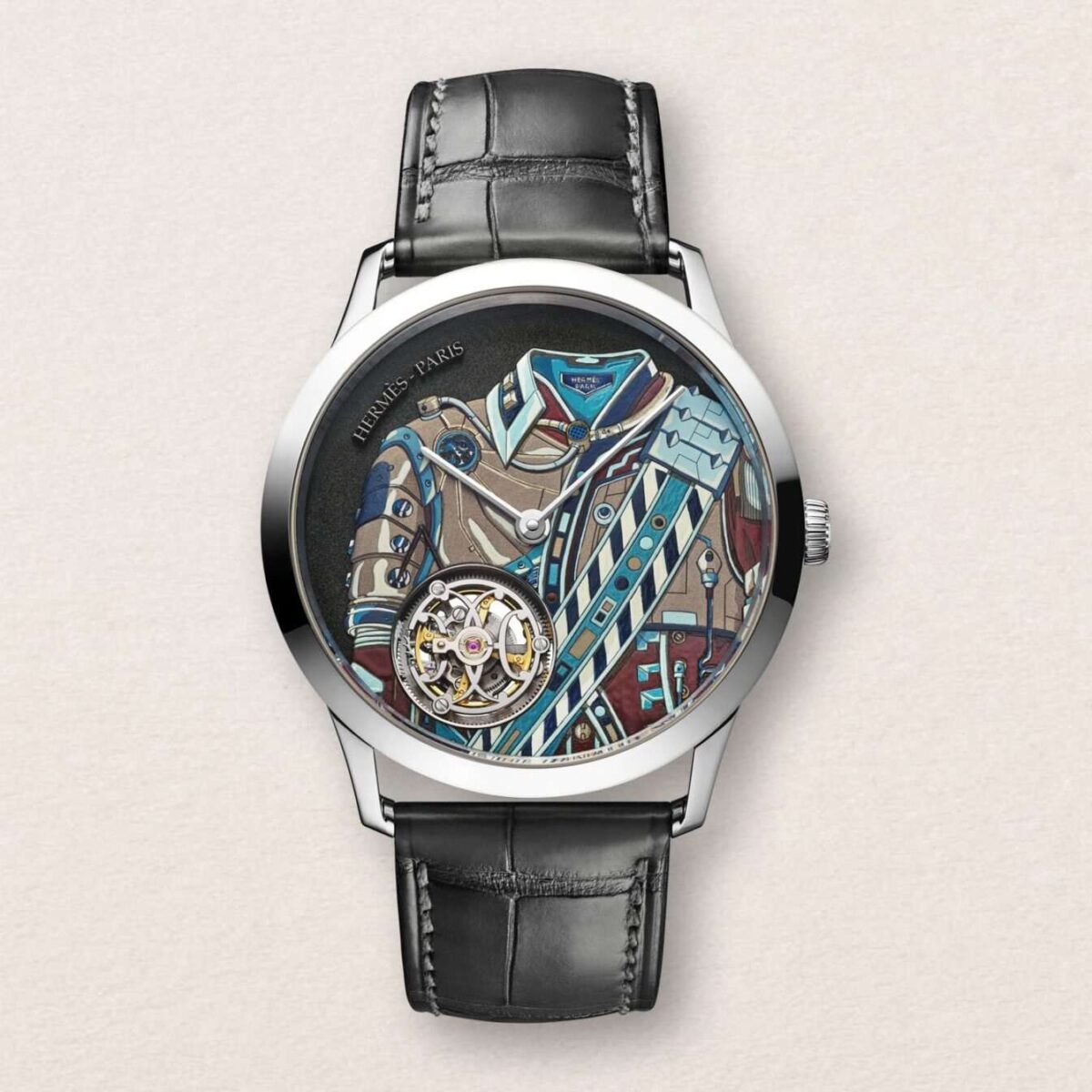 Slim dhermes neo brandebourgs tourbillon