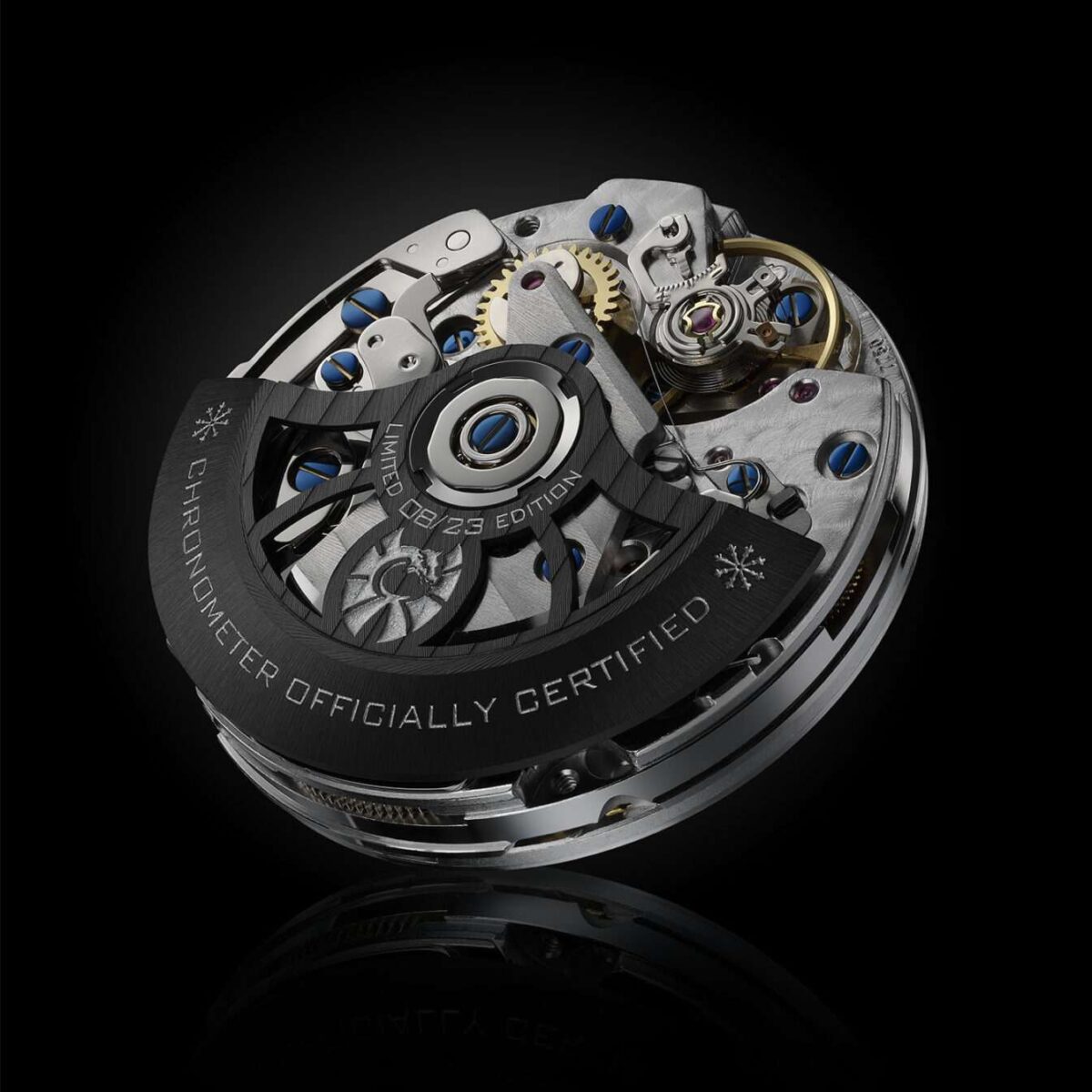 Brellum pandial power reserve black titanium le chronometer dlc 3