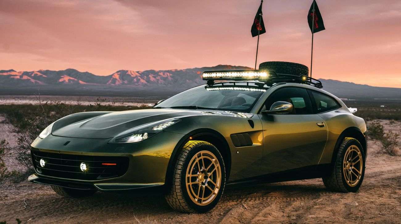 Ferrari gtc4lusso called the elevato