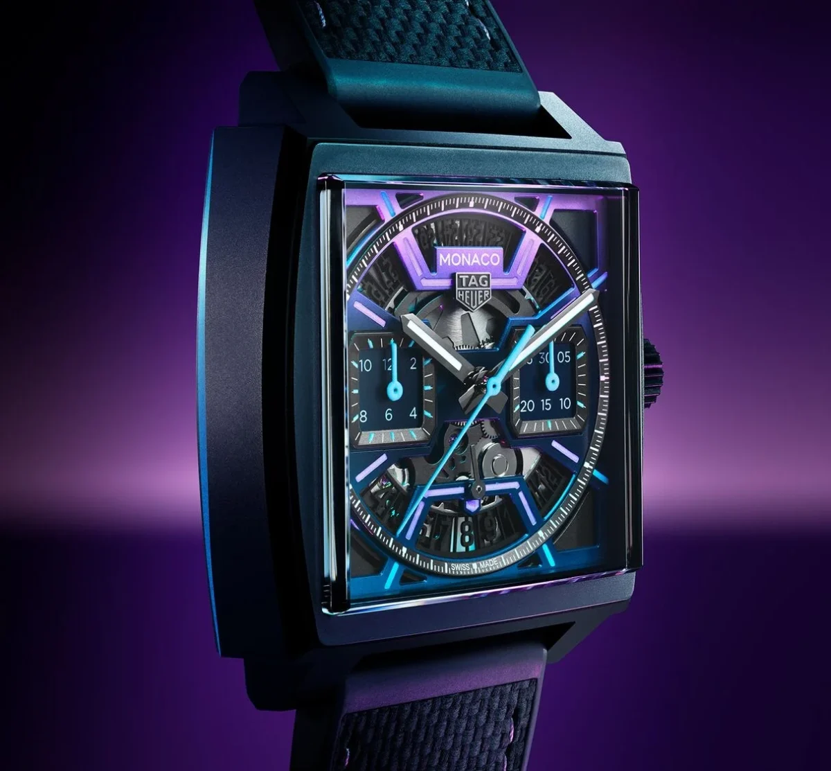 Tag heuer monaco chronograph grand prix de formule 1 las vegas 2025