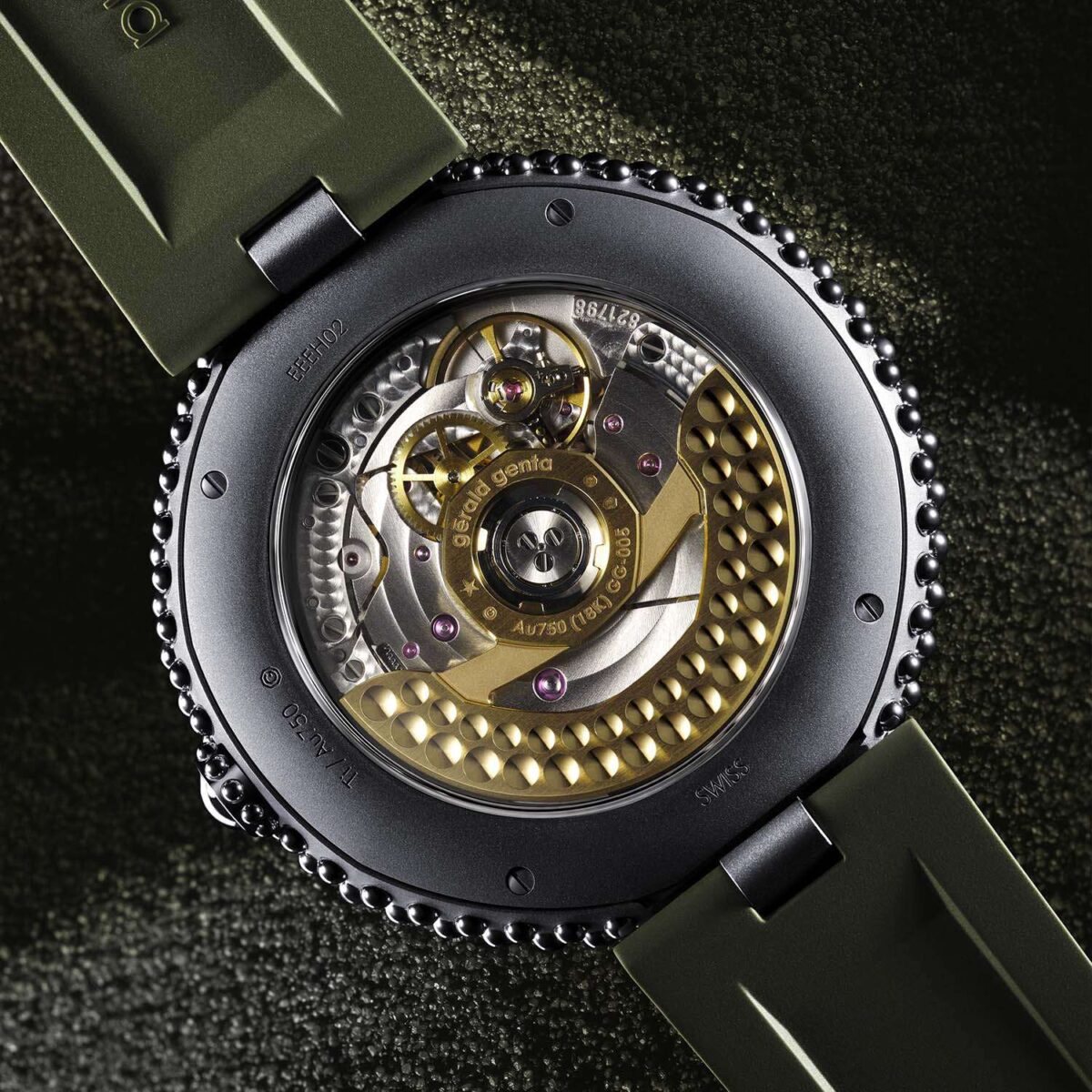 Gerald genta gentissima oursin 41mm 6