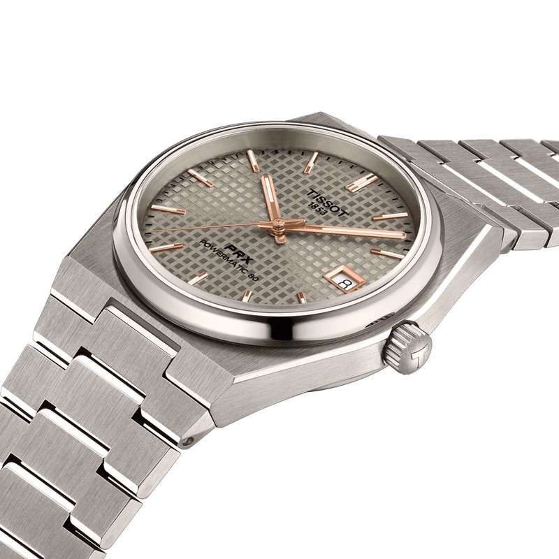 Tissot PRX 38 mm Damascus Steel