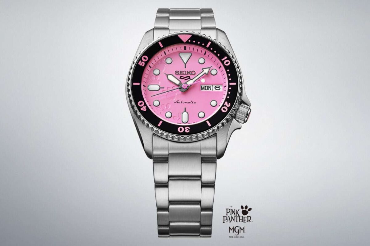 Seiko 5kx srpm07 pink panther