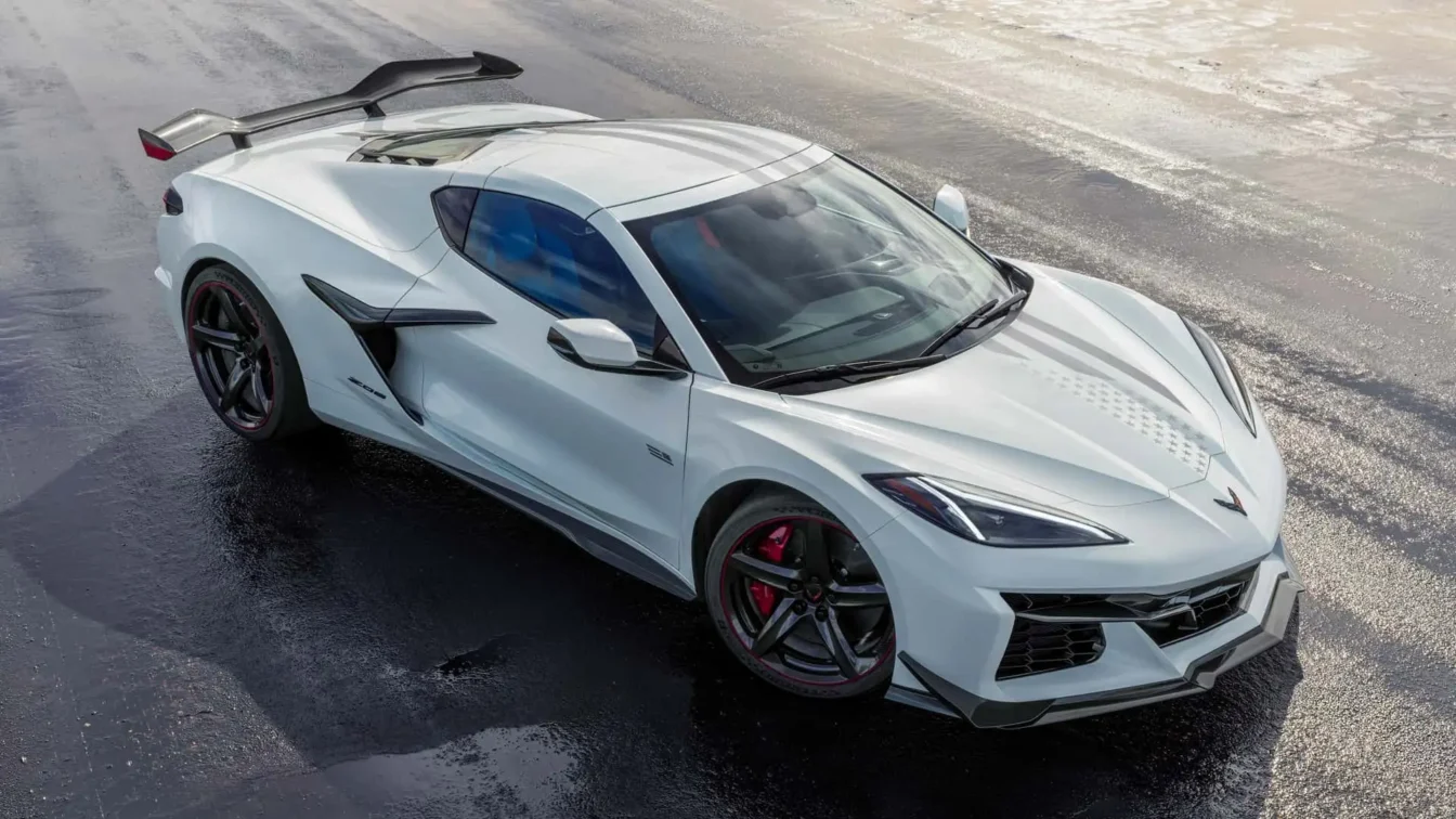 Chevrolet corvette z06 stars and steel
