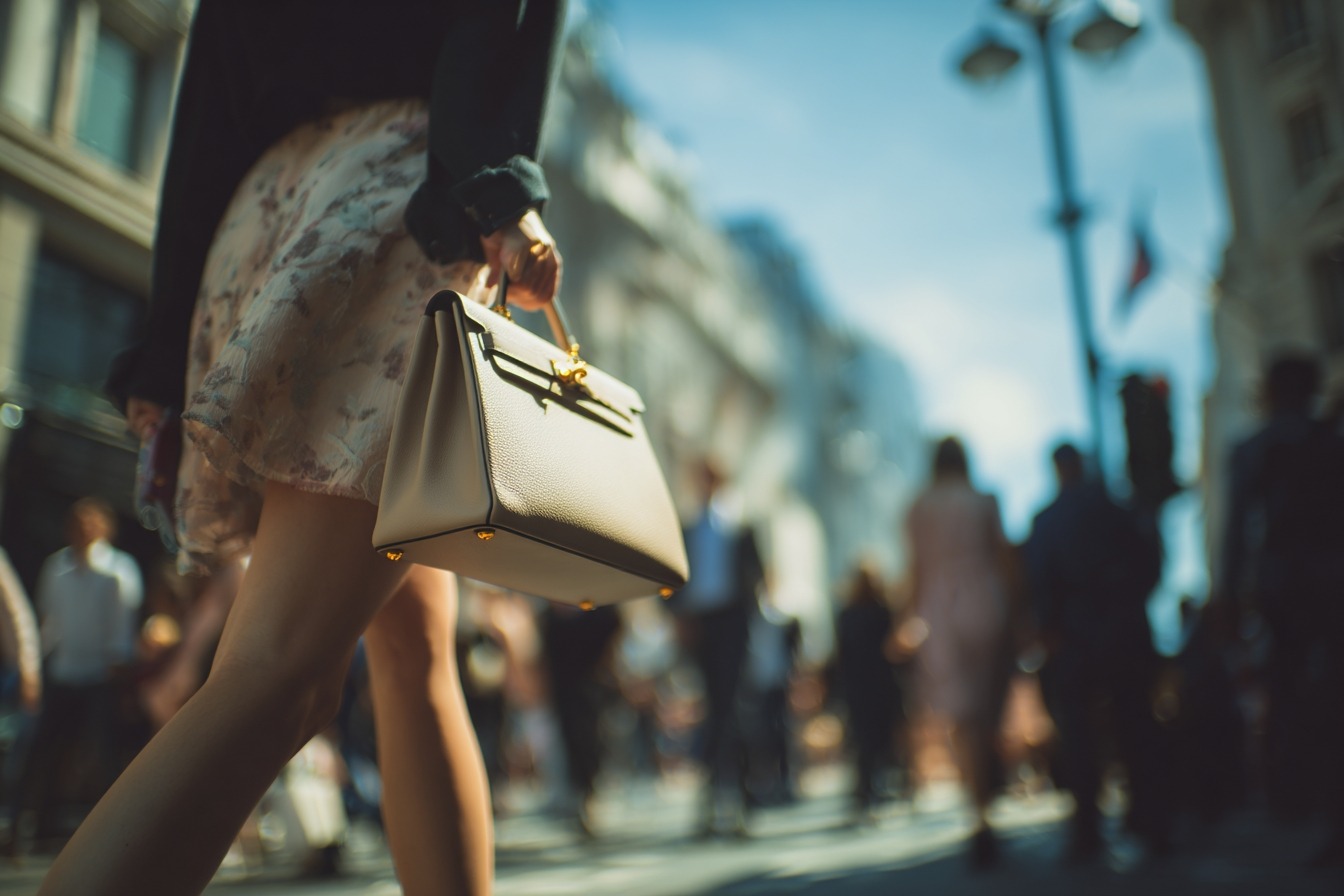 Femme sac de luxe