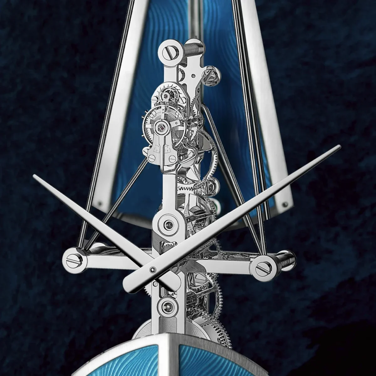 Lepee 1839 regatta vertical clock 2