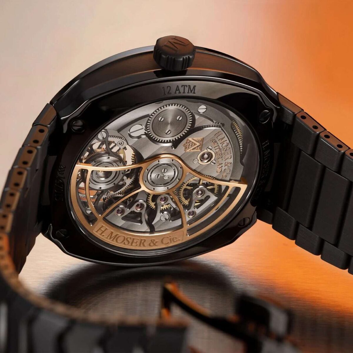 Streamliner tourbillon concept ceramic first ceramic moser 3