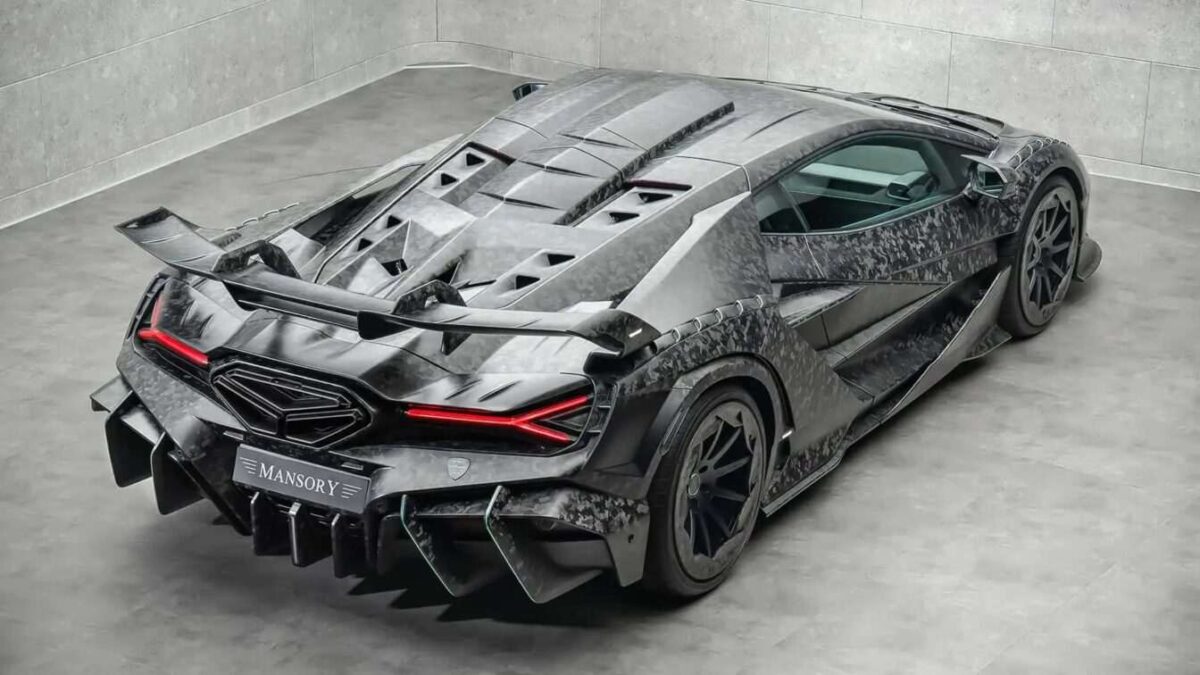 Mansory carbonado x lamborghini revuelto