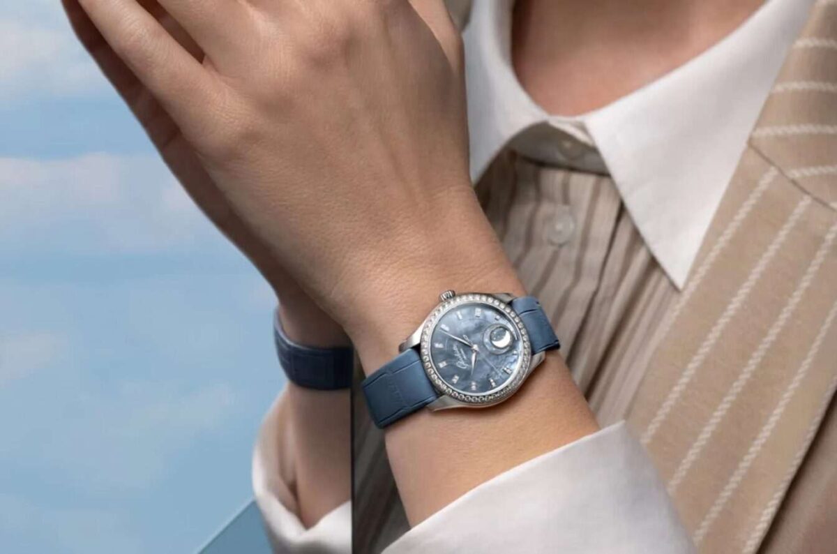 Glashütte original serenade luna skyline blue 2