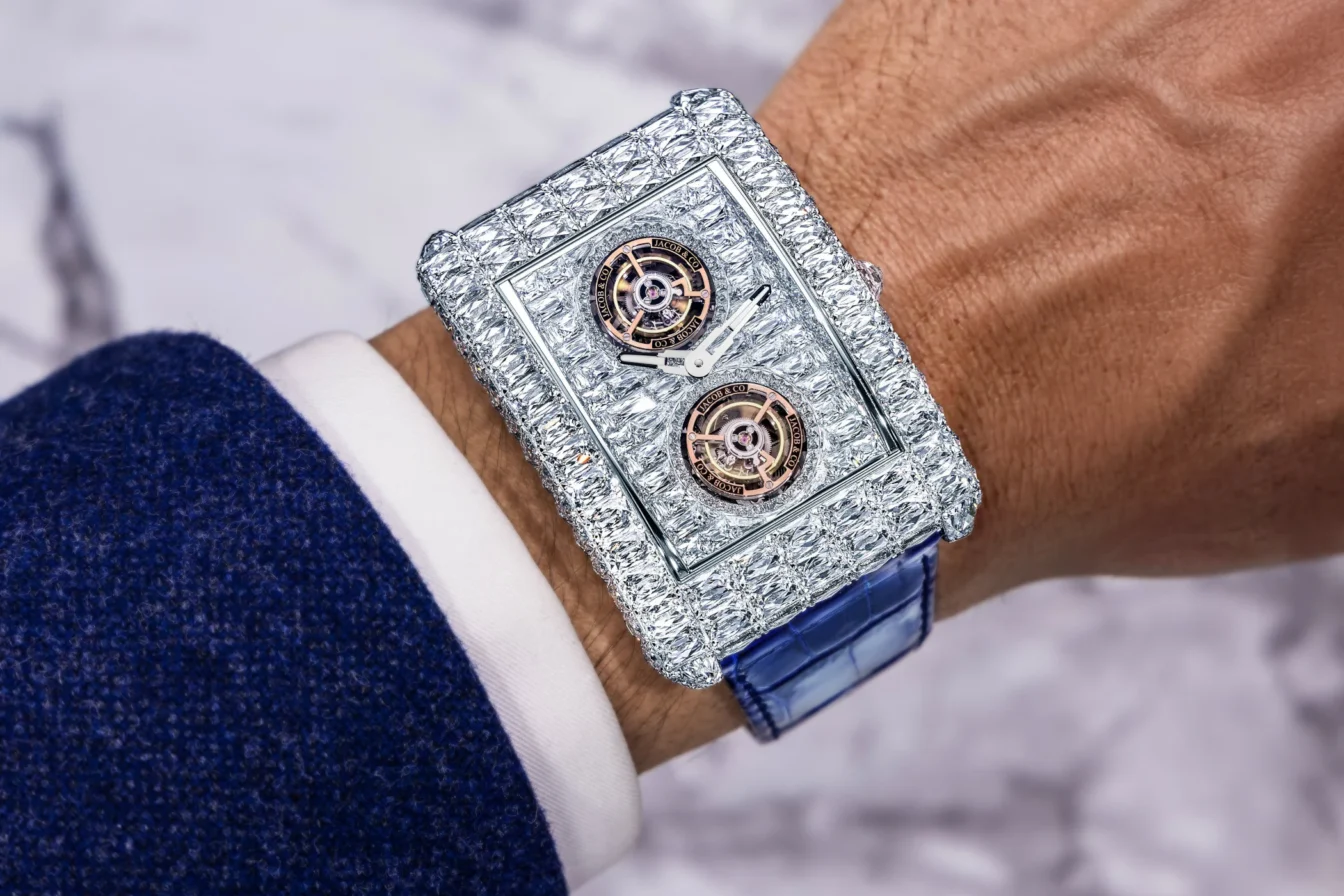 Jacob co billionaire double tourbillon angel