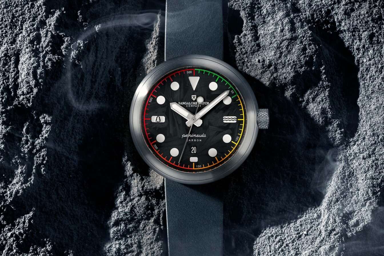 Bangalore watch company peninsula carbon dial 1