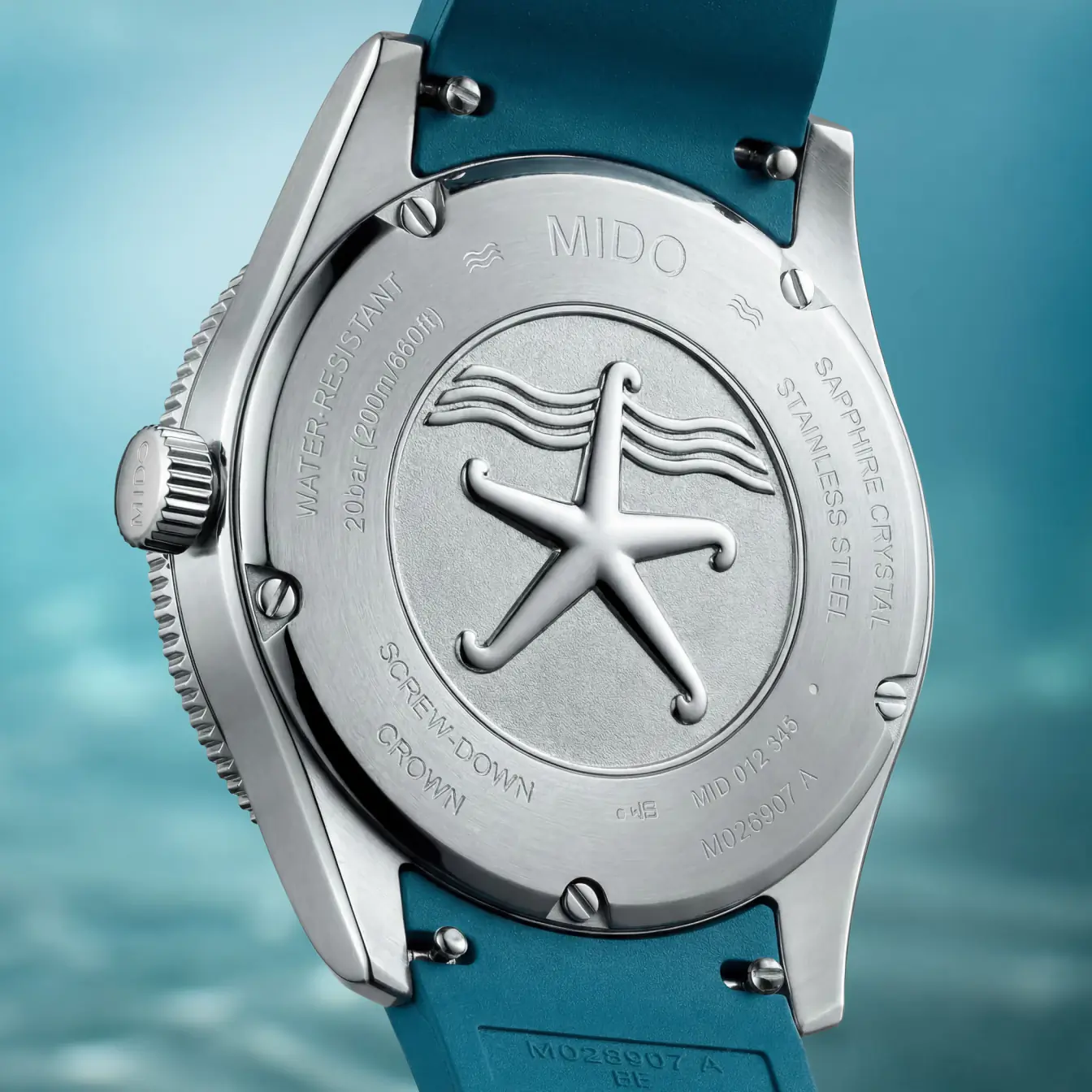 Mido Ocean Star 39 Abyss Blue