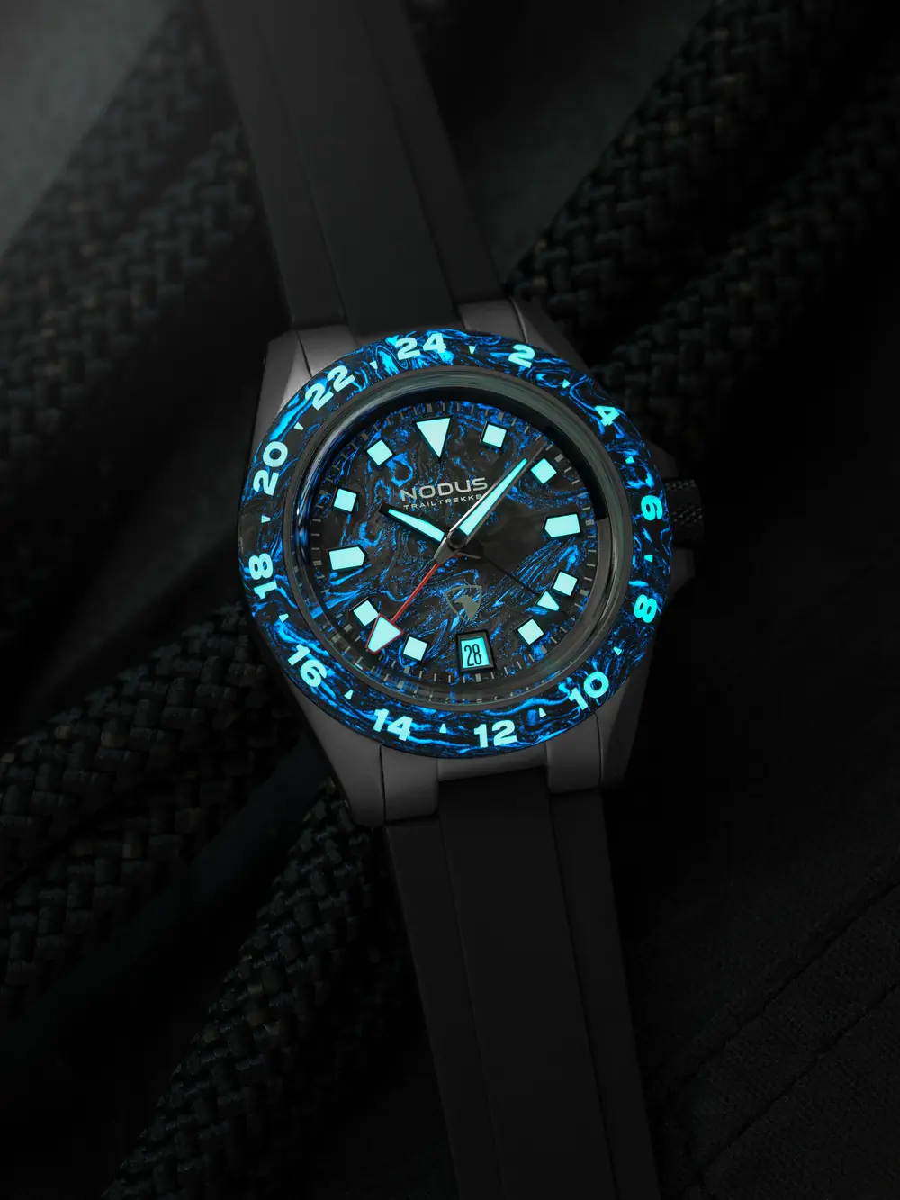 Nodus X Raven Watches TrailTrekker Carbon